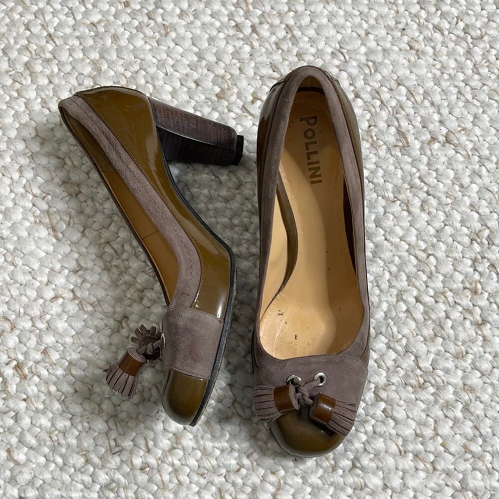 Pollini Tassel Pumps